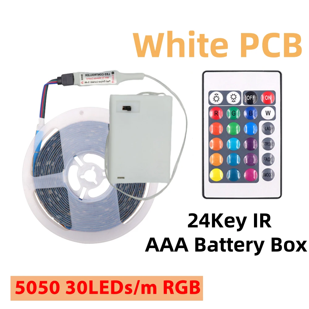 RGB светодиодная лента XUNATA 5В 30 светодиодов/м
RGB светодиодная лента XUNATA 5В 30 светодиодов/м