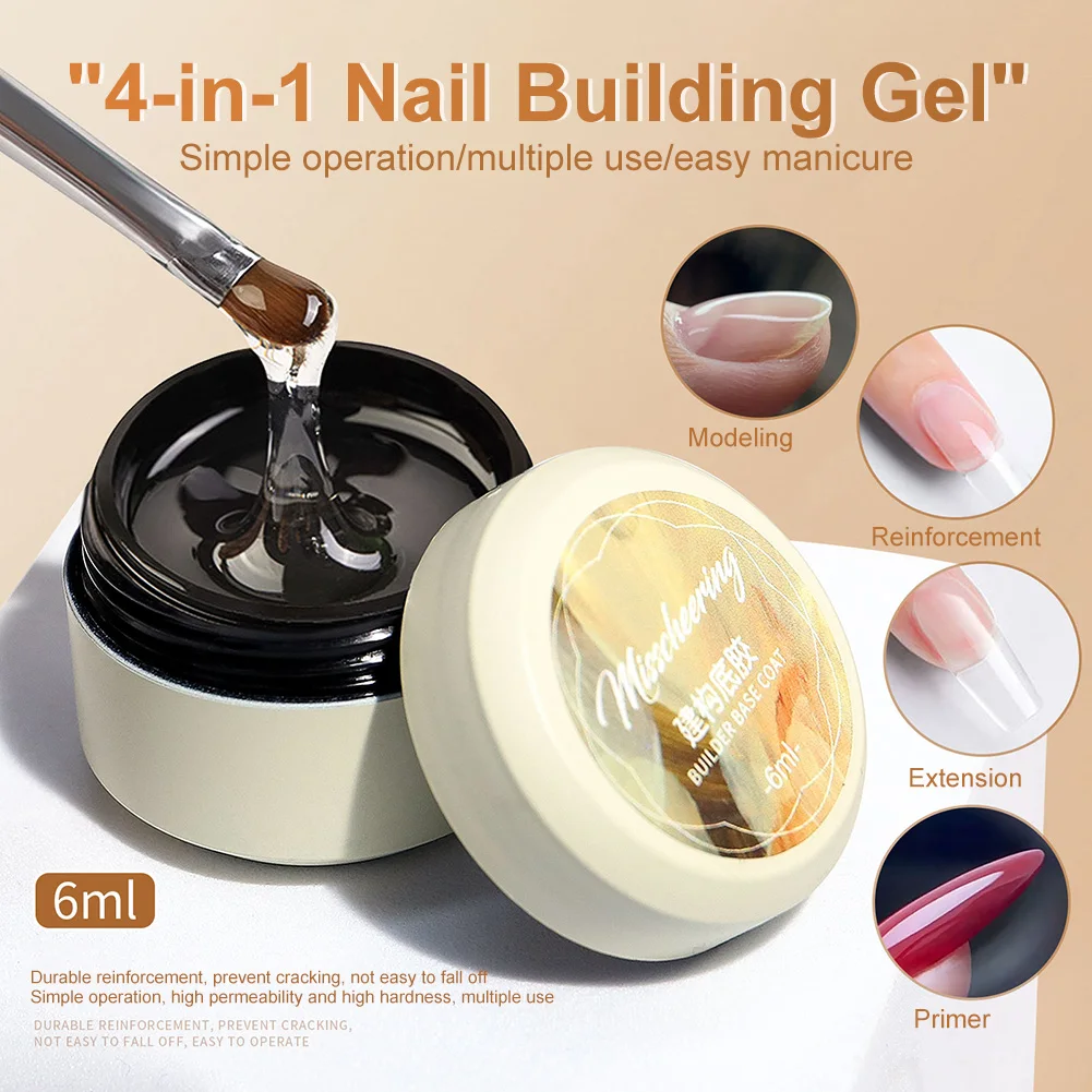Nail Gel Builder Gel Clear Nail Extension Gel Nail Strengthener Base Coat Strong Builder Gel For Nail Art Designs Manicure Tool
Nail Gel Builder Gel Clear Nail Extension Gel Nail Strengthener Base Coat Strong Builder Gel For Nail Art Designs Manicure Tool
