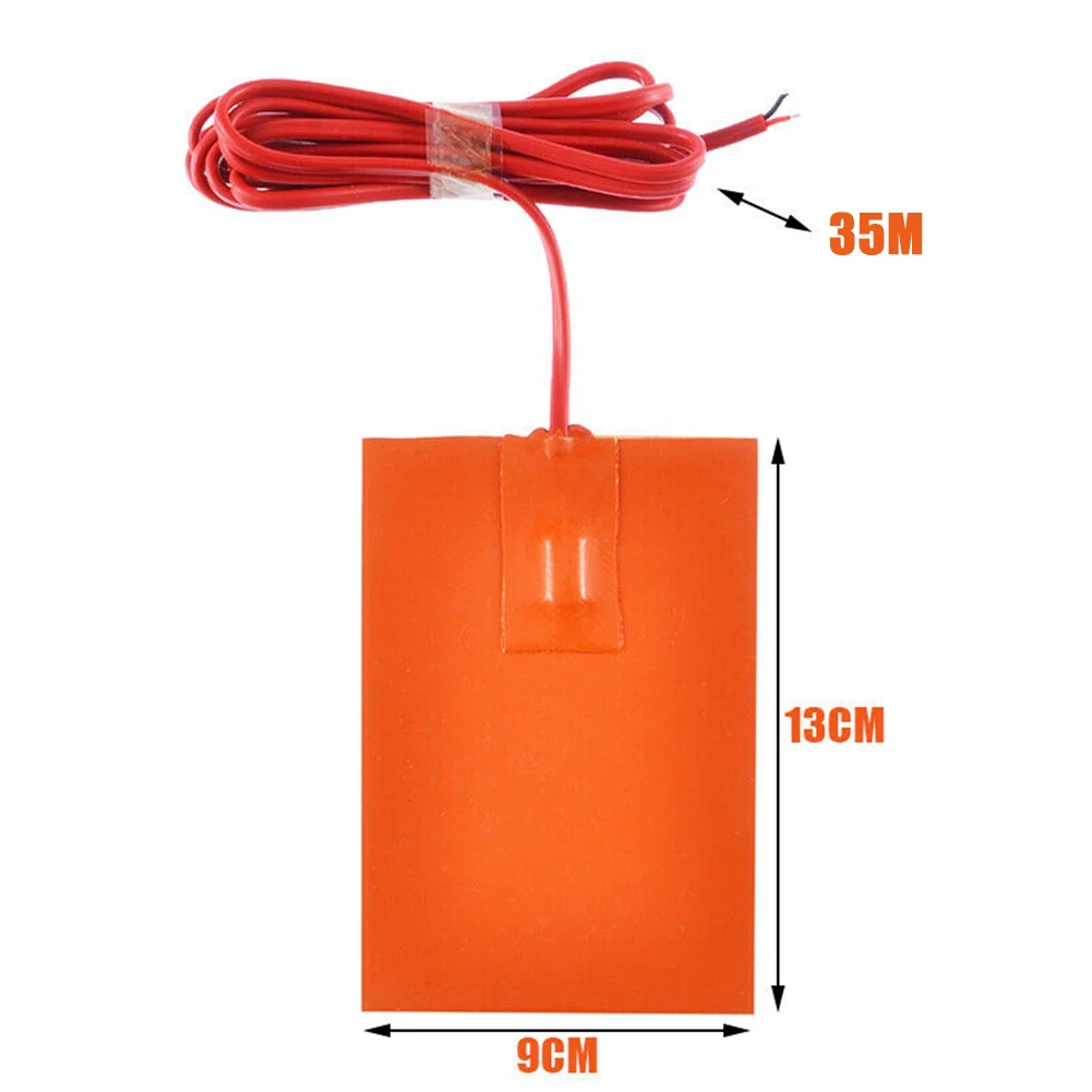 12V 100W Silicone Heater Pad For Engine Block Tanks Oil Pan Heating Plate Mat Pad Heater Oil Acid Resistant Waterproof
12V 100W Silicone Heater Pad For Engine Block Tanks Oil Pan Heating Plate Mat Pad Heater Oil Acid Resistant Waterproof