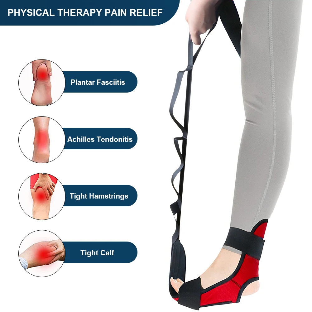 Yoga Stretch Strap Leg Stretching Strap Multi-Loop Stretch Strap with Foot Cushoion for Fitness Physical Therapy Pilates Dance
Yoga Stretch Strap Leg Stretching Strap Multi-Loop Stretch Strap with Foot Cushoion for Fitness Physical Therapy Pilates Dance