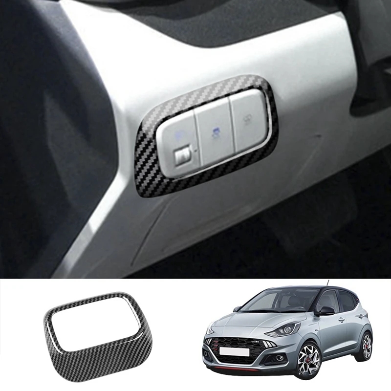 Car Interior Carbon Fiber Headlight Adjustment Switch Decoration Cover Trim For Hyundai I10 2021 2022
Car Interior Carbon Fiber Headlight Adjustment Switch Decoration Cover Trim For Hyundai I10 2021 2022