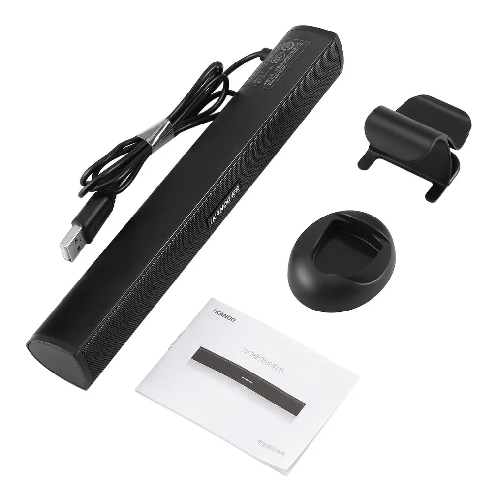 Портативный мини-Саундбар с USB 2,0, динамик, сабвуфер, громкий динамик, колонка для ноутбука, компьютера, планшета, ПК, Прямая поставка 
Портативный мини-Саундбар с USB 2,0, динамик, сабвуфер, громкий динамик, колонка для ноутбука, компьютера, планшета, ПК, Прямая поставка