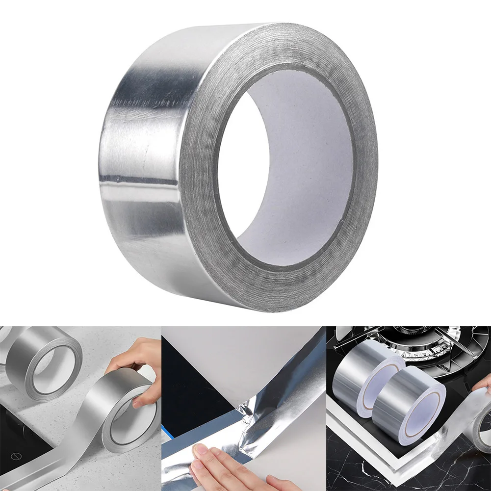 High Temperature Resistant Smoke Exhaust Pipe Sealing Kitchen Cauldron Leak Proof Sunscreen Heat Insulation Aluminum Foil Tape
High Temperature Resistant Smoke Exhaust Pipe Sealing Kitchen Cauldron Leak Proof Sunscreen Heat Insulation Aluminum Foil Tape