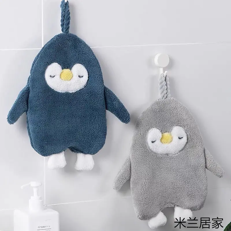 Coral Velvet Penguin Hand Towel Thicken Cartoon Creative Lovely Absorbent Children 25*28Cm Soft High Quality Home Textiles New
Coral Velvet Penguin Hand Towel Thicken Cartoon Creative Lovely Absorbent Children 25*28Cm Soft High Quality Home Textiles New