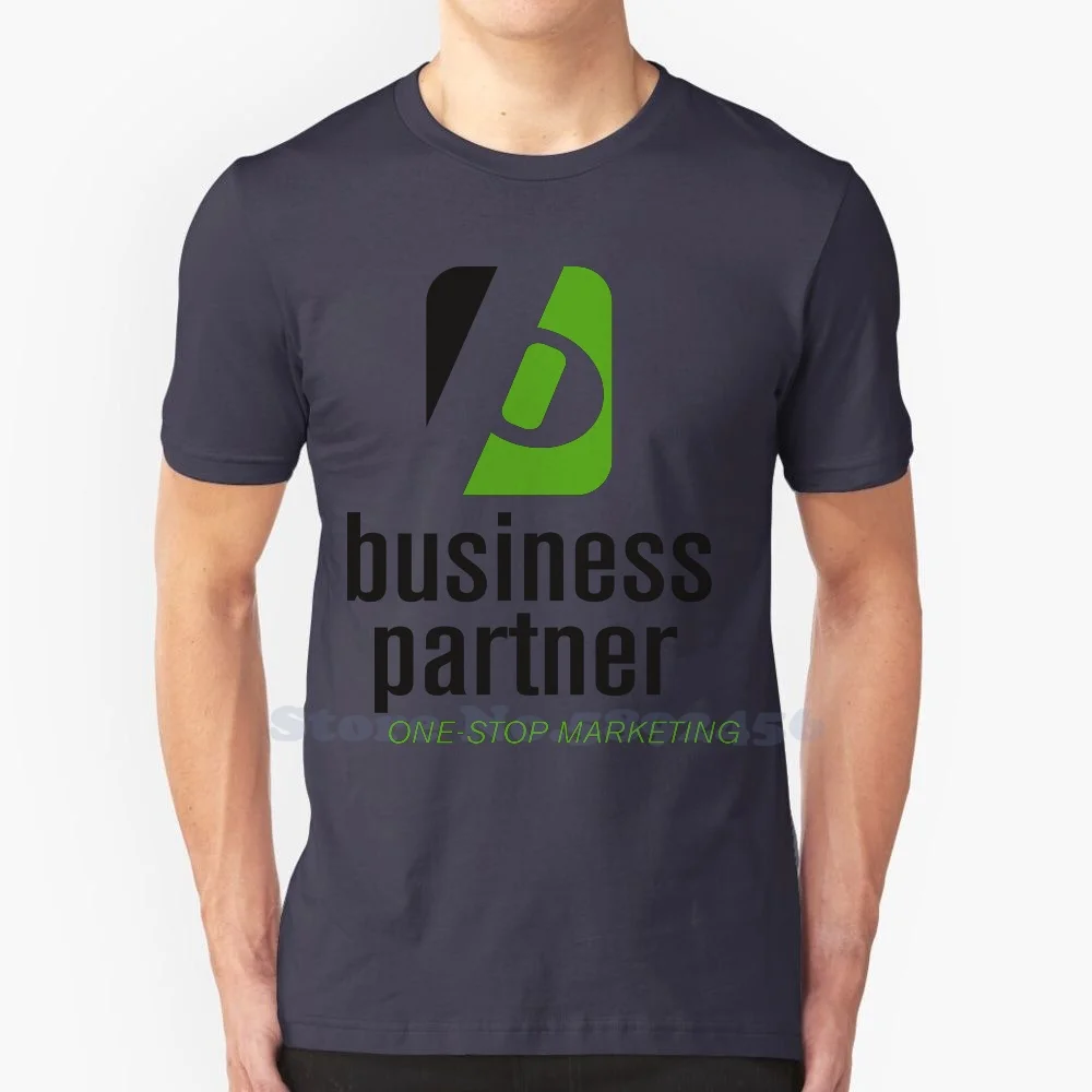 

Деловой партнер, брендовый логотип 2023, уличная одежда, футболка, высокое качество, графические футболки