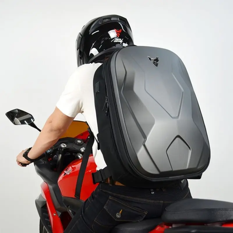 Мужской мотоциклетный рюкзак Motocentric, водонепроницаемая сумка для мотоциклетного шлема, вместительные мотоциклетные чемоданчики из углеро...
Мужской мотоциклетный рюкзак Motocentric, водонепроницаемая сумка для мотоциклетного шлема, вместительные мотоциклетные чемоданчики из углеро...