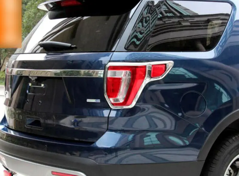 Chrome Exterior Rear Tail Light Lamp Cover Trim 2pcs For Ford Explorer 2016-2018
Chrome Exterior Rear Tail Light Lamp Cover Trim 2pcs For Ford Explorer 2016-2018