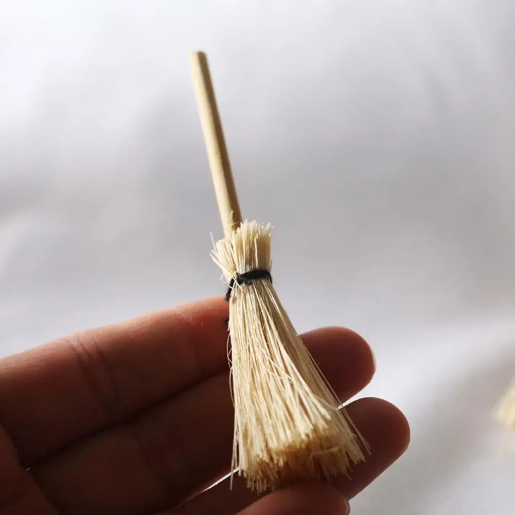 2Pcs Creative Portable Parent-children Interaction Dollhouse Mini Witch Broom Mini Witch Broom for Entertainment
2Pcs Creative Portable Parent-children Interaction Dollhouse Mini Witch Broom Mini Witch Broom for Entertainment