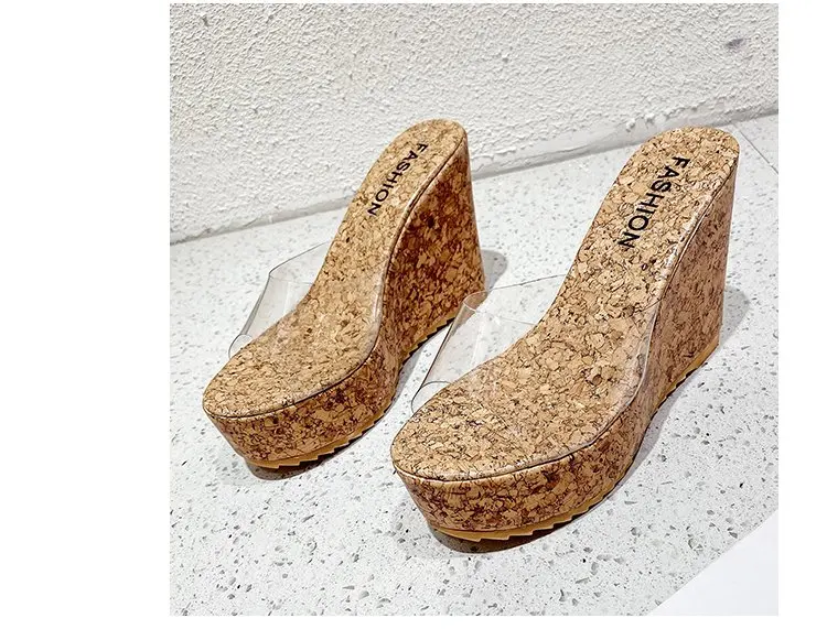 2022 New Summer PVC Transparent Platform Wedges Sandals Women Fashion High Heels Female Summer Shoes size
2022 New Summer PVC Transparent Platform Wedges Sandals Women Fashion High Heels Female Summer Shoes size