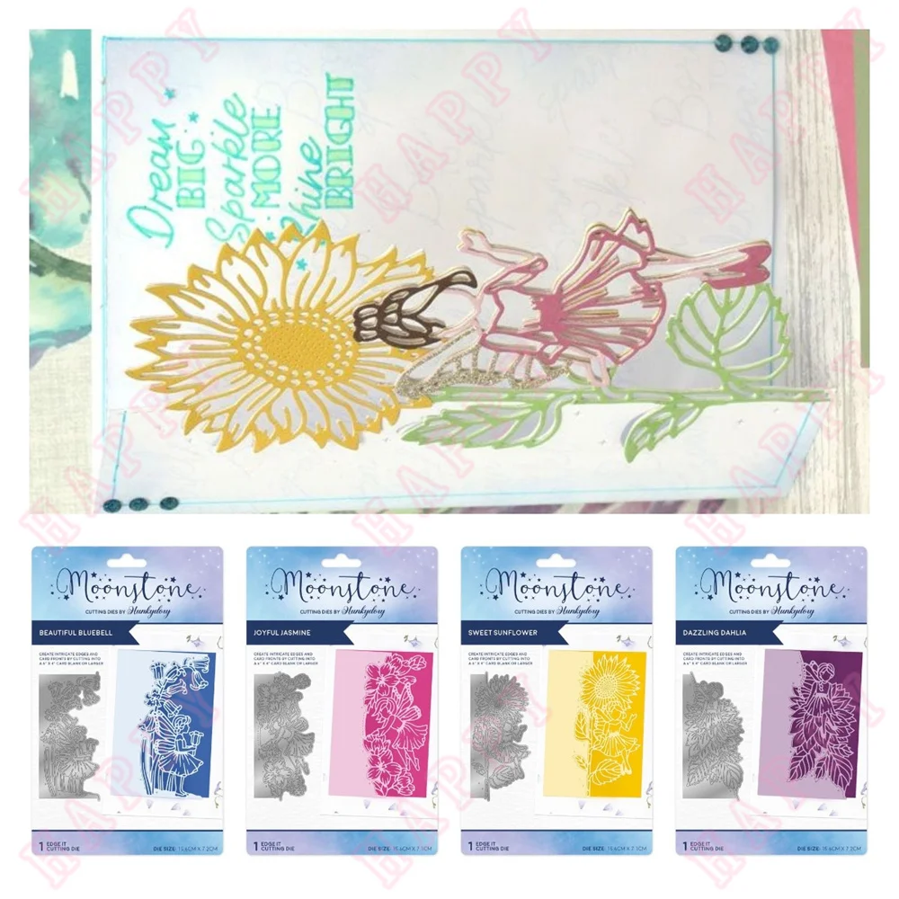Metal Craft Cutting Dies DIY Scrapbook Envelope Greeting Card Decorative Embossing Handcraft Sunflower Jasmine Dahlia Bluebell
Metal Craft Cutting Dies DIY Scrapbook Envelope Greeting Card Decorative Embossing Handcraft Sunflower Jasmine Dahlia Bluebell
