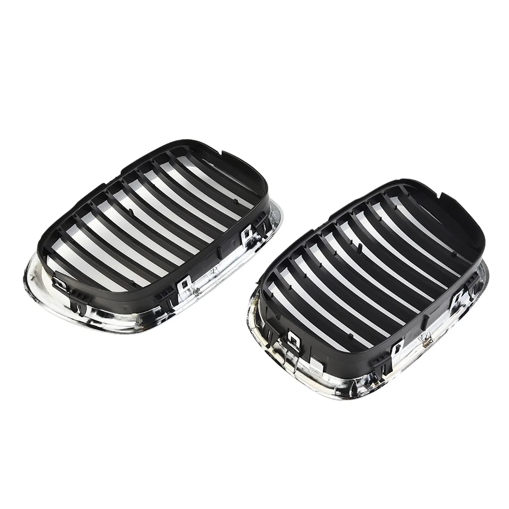 Black Grilles Mesh Grill Bumper For BMW E39 1998-2003 For Sedan 525 530 535 540 M5 Front Chrome Silver outline Useful
Black Grilles Mesh Grill Bumper For BMW E39 1998-2003 For Sedan 525 530 535 540 M5 Front Chrome Silver outline Useful