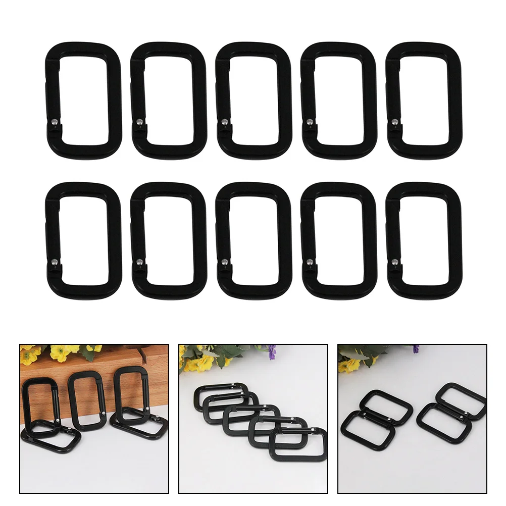 Carabiner Outdoor Sturdy Buckle Multi-functional Buckles Hiking Clasp Square Camping Keychain Durable Keychains Ring
Carabiner Outdoor Sturdy Buckle Multi-functional Buckles Hiking Clasp Square Camping Keychain Durable Keychains Ring