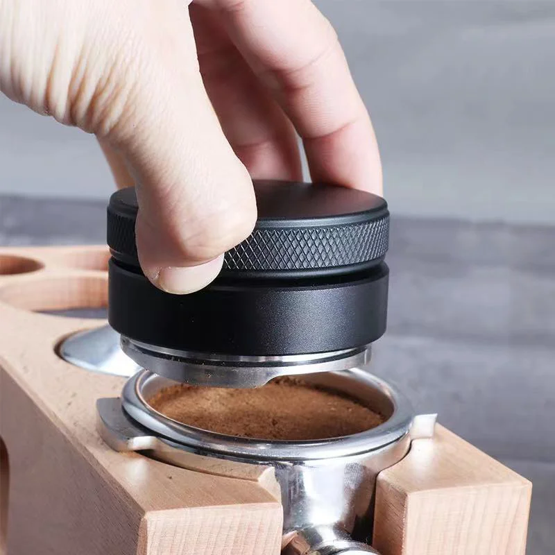 

51/53/58mm Coffee Distributor Espresso Distribution Tool/Leveler Stainless steel 3 Angled Slopes Adjustable Palm Tamper Fits