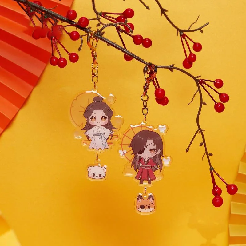 

Брелок Tian Guan Ci Fu Hua Cheng Xie Lian аниме Q Cersion подвеска мультяшный школьный портфель коллекция брелок рождественские подарки