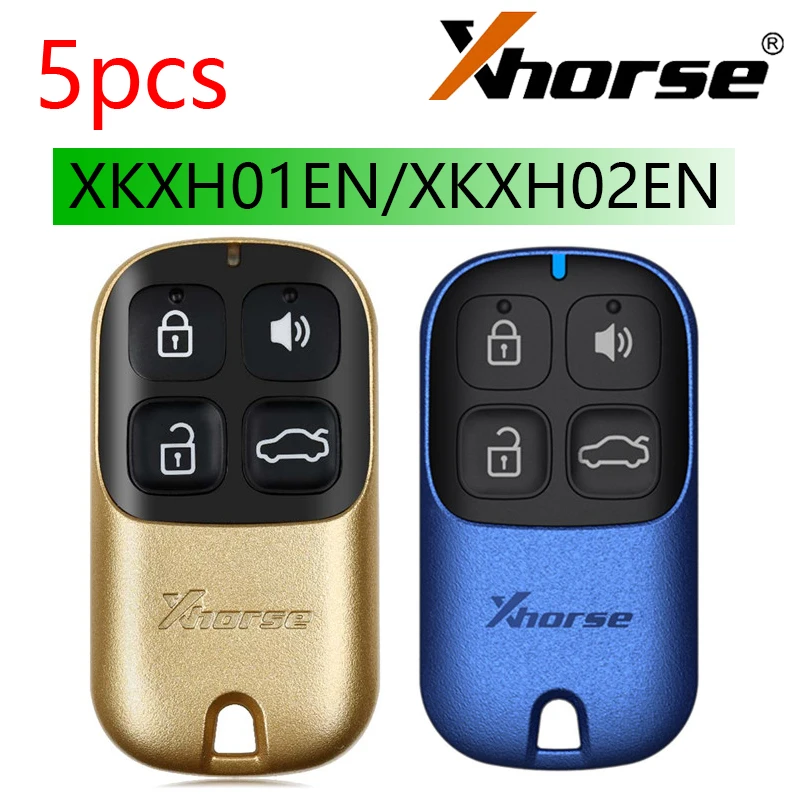 2pcs Xhorse XKXH01EN/XKXH02EN 4 Buttons Wire Universal Remote Key for VVDI Key Tool VVDI2 English Version
2pcs Xhorse XKXH01EN/XKXH02EN 4 Buttons Wire Universal Remote Key for VVDI Key Tool VVDI2 English Version