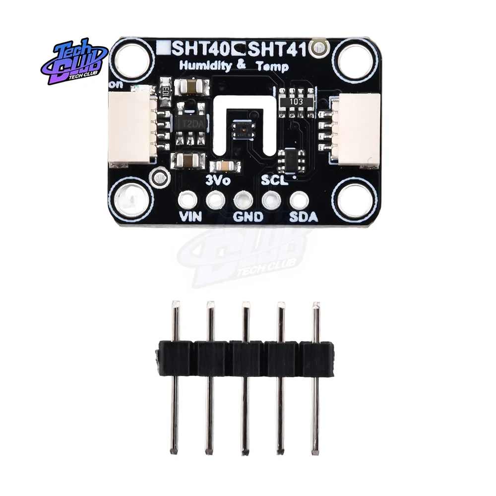 SHT40 Te mperature Humidity Sensor Module Microcontroller Compatible with STEMMA 
SHT40 Te mperature Humidity Sensor Module Microcontroller Compatible with STEMMA