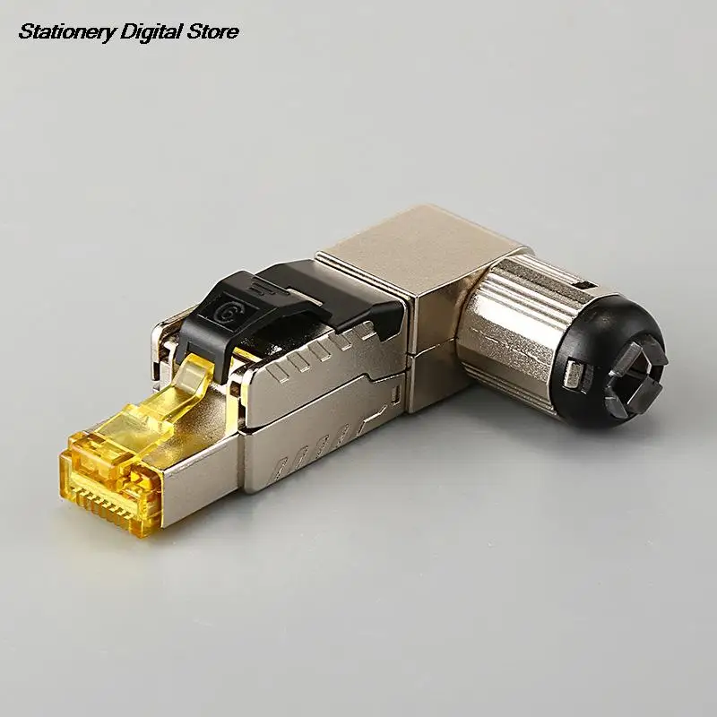 1PC RJ45 Connector Cat8 Toolless Field Termination Plug Industrial Grade Shielded
1PC RJ45 Connector Cat8 Toolless Field Termination Plug Industrial Grade Shielded