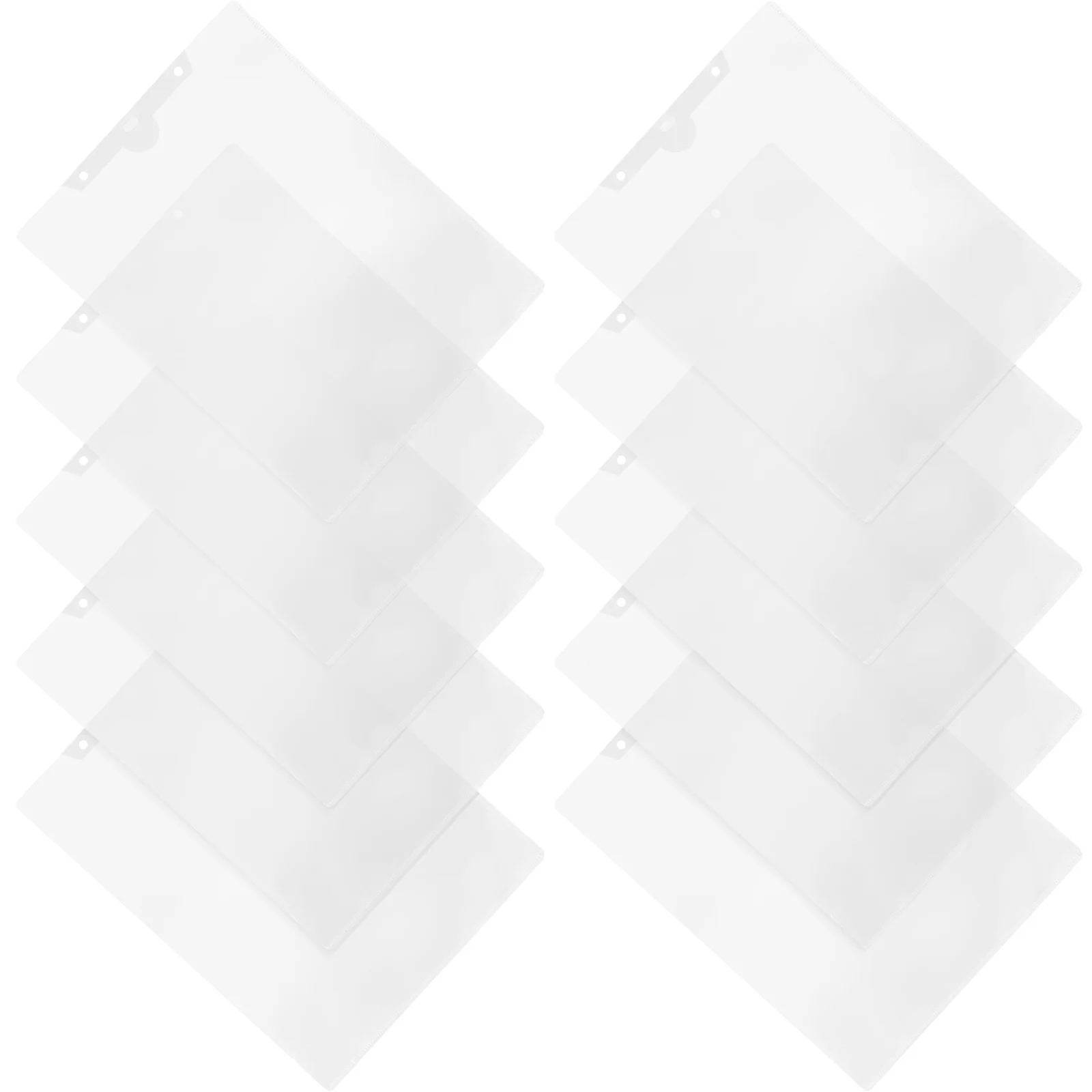 10 Pcs B Transparent Paper Holder Three Side Seal Huverbordes for Storage Bag Pp
10 Pcs B Transparent Paper Holder Three Side Seal Huverbordes for Storage Bag Pp