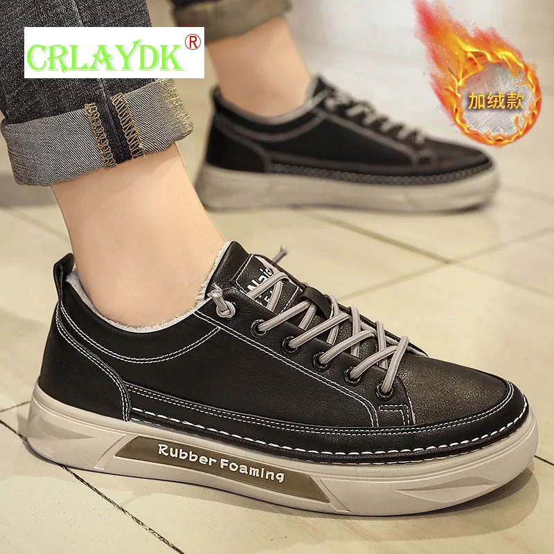 CRLAYDK Men Breathable Casual Leather Shoes Loafers Male Flats Driving Sneakers Business Teenis Brtish Style Zapatillas Deporte
CRLAYDK Men Breathable Casual Leather Shoes Loafers Male Flats Driving Sneakers Business Teenis Brtish Style Zapatillas Deporte
