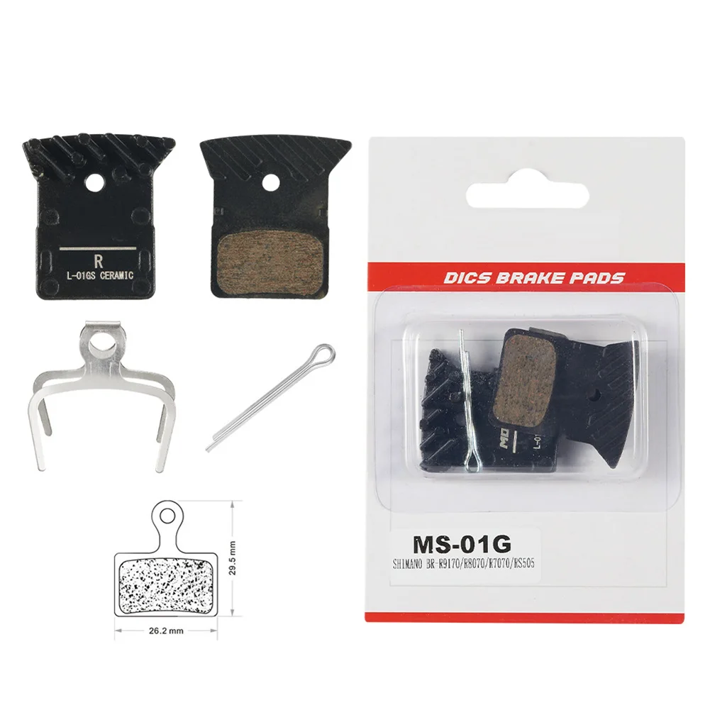 Brand New Cycling Parts Brake Pads Cooling Pad MS-01G 36.6x26.4mm Disc Brake Pad L03A Ceramic Pad L03A/L04A/L05A
Brand New Cycling Parts Brake Pads Cooling Pad MS-01G 36.6x26.4mm Disc Brake Pad L03A Ceramic Pad L03A/L04A/L05A