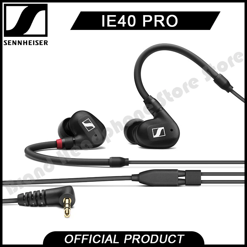 Original Sennheiser IE40 PRO Wired Earphones HIFI Headset Earbuds Noise Isolation Headphone Replaceable Cable
Original Sennheiser IE40 PRO Wired Earphones HIFI Headset Earbuds Noise Isolation Headphone Replaceable Cable