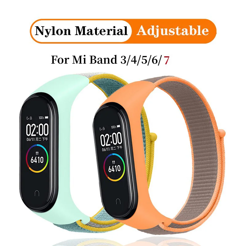 Nylon Strap For Xiaomi Mi Band 6 7 Bracelet Watchband Correa Smart Watch Replace Wristband Sport loop Belt Mi band 5 4 3 NFC
Nylon Strap For Xiaomi Mi Band 6 7 Bracelet Watchband Correa Smart Watch Replace Wristband Sport loop Belt Mi band 5 4 3 NFC