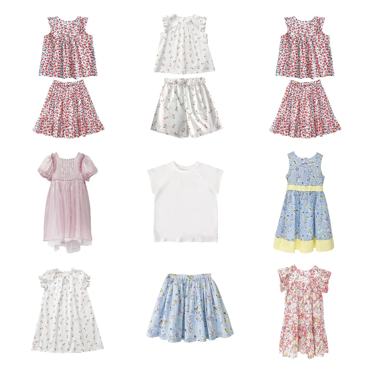 2022 Summer New Girls Dress White Small Cherry Print Nightdress Cute Light Soft Breathable Homewear Small Floral Holiday Dress
2022 Summer New Girls Dress White Small Cherry Print Nightdress Cute Light Soft Breathable Homewear Small Floral Holiday Dress