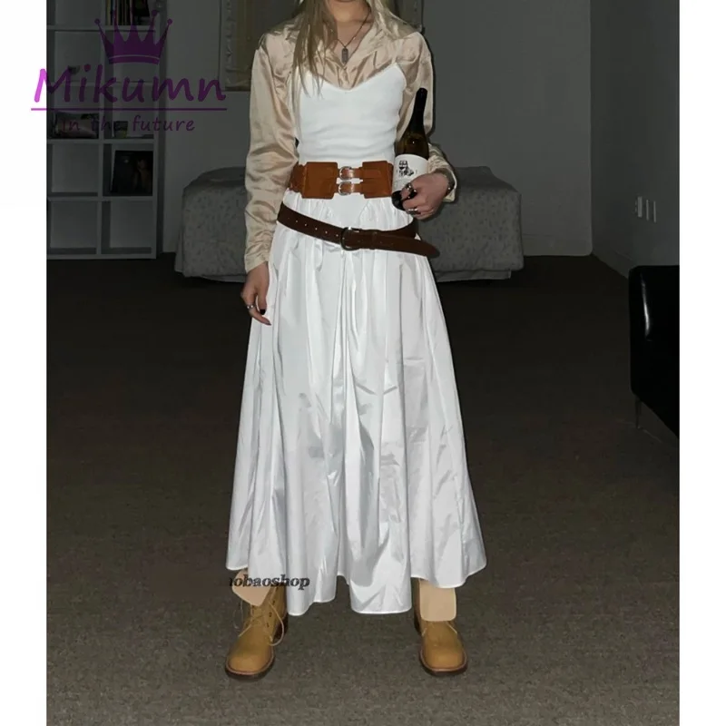 Трикотажное платье-макси Mikumn в стиле Харадзюку с высокой талией и V-образным вырезом
Трикотажное платье-макси Mikumn в стиле Харадзюку с высокой талией и V-образным вырезом