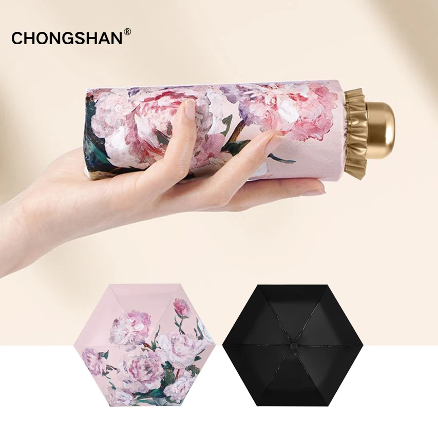 Women Umbrella Mini Parasol Umbrella Portable Lightweight Sun Rain Folding UV Umbrella for Girl Travel Accessories
Women Umbrella Mini Parasol Umbrella Portable Lightweight Sun Rain Folding UV Umbrella for Girl Travel Accessories