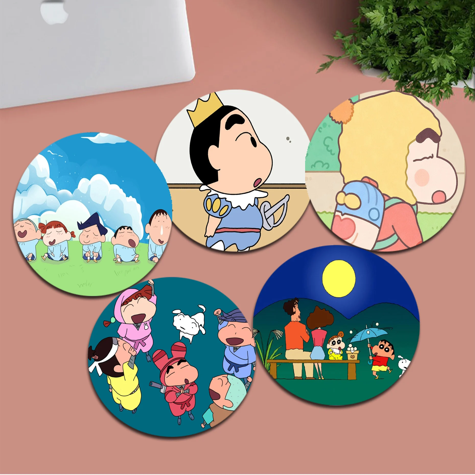 BANDAI Crayon Shin-chan Animation Round Big Promotion Table Mat Student Mousepad Computer Keyboard Pad Games Pad
BANDAI Crayon Shin-chan Animation Round Big Promotion Table Mat Student Mousepad Computer Keyboard Pad Games Pad