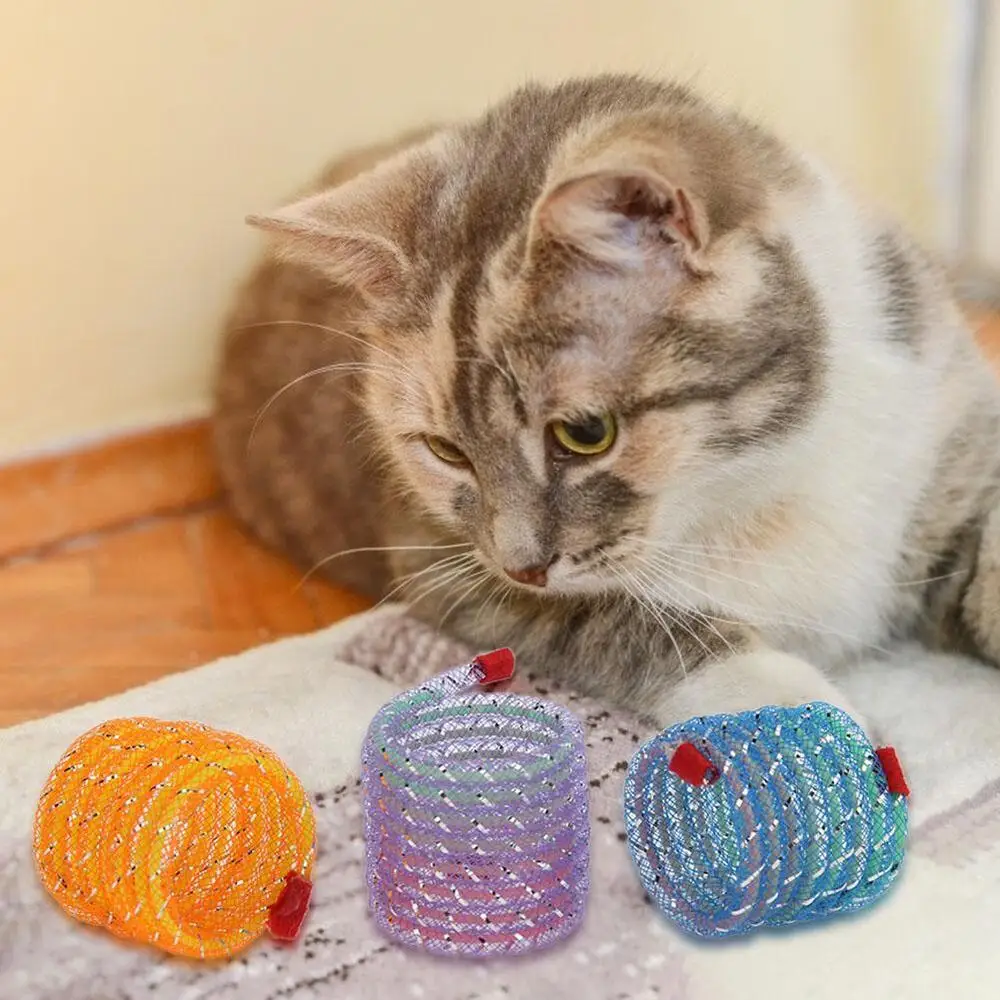 6/10pcs Cat Spring Toy Portable Random Color Forward Spring Toy Durable Kitten Spiral Springs Lightweight for Pets Accessories
6/10pcs Cat Spring Toy Portable Random Color Forward Spring Toy Durable Kitten Spiral Springs Lightweight for Pets Accessories