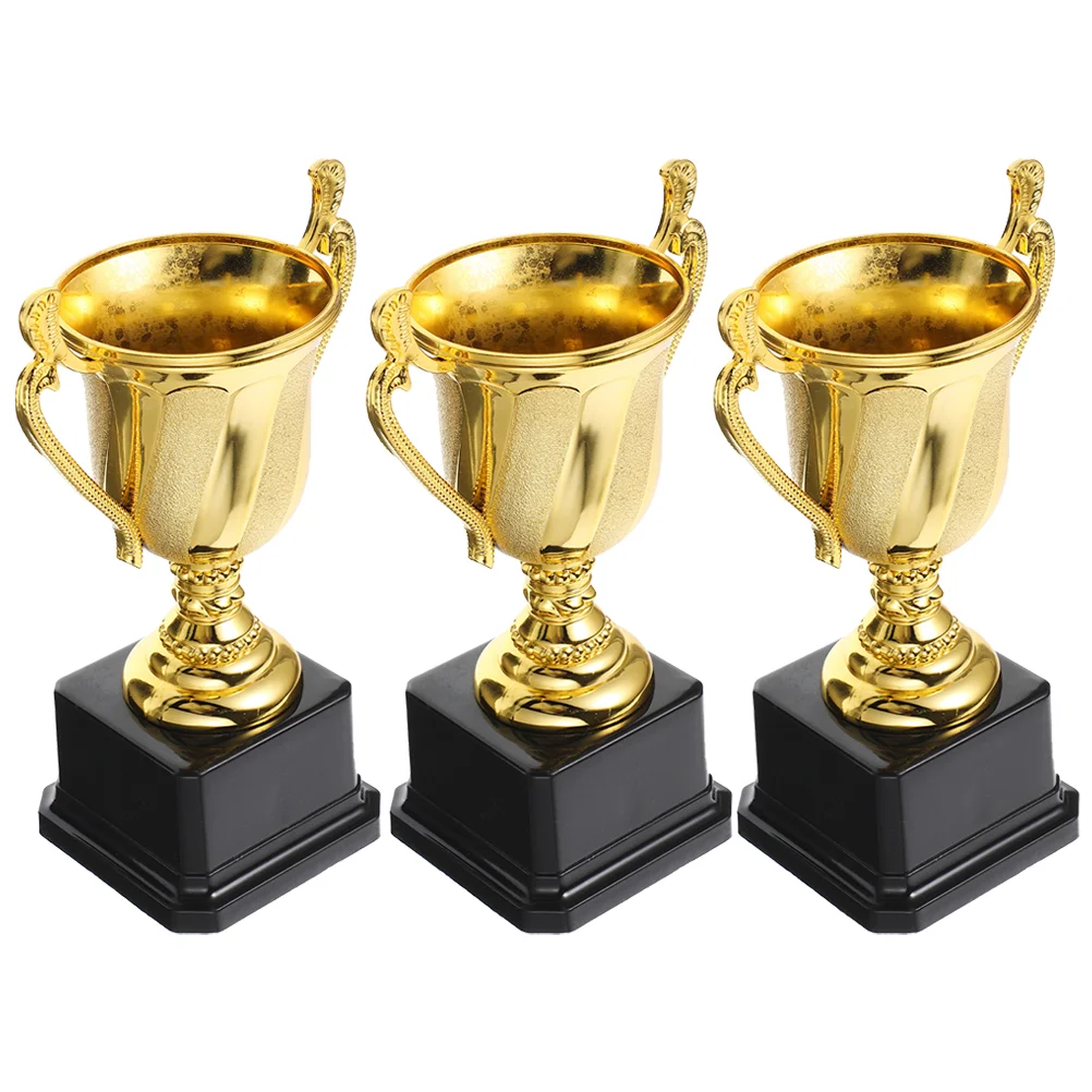 3Pcs Trophy Prop Party Competition Creative Shaped Trophy Prop Ceremony Award Trophy
3Pcs Trophy Prop Party Competition Creative Shaped Trophy Prop Ceremony Award Trophy