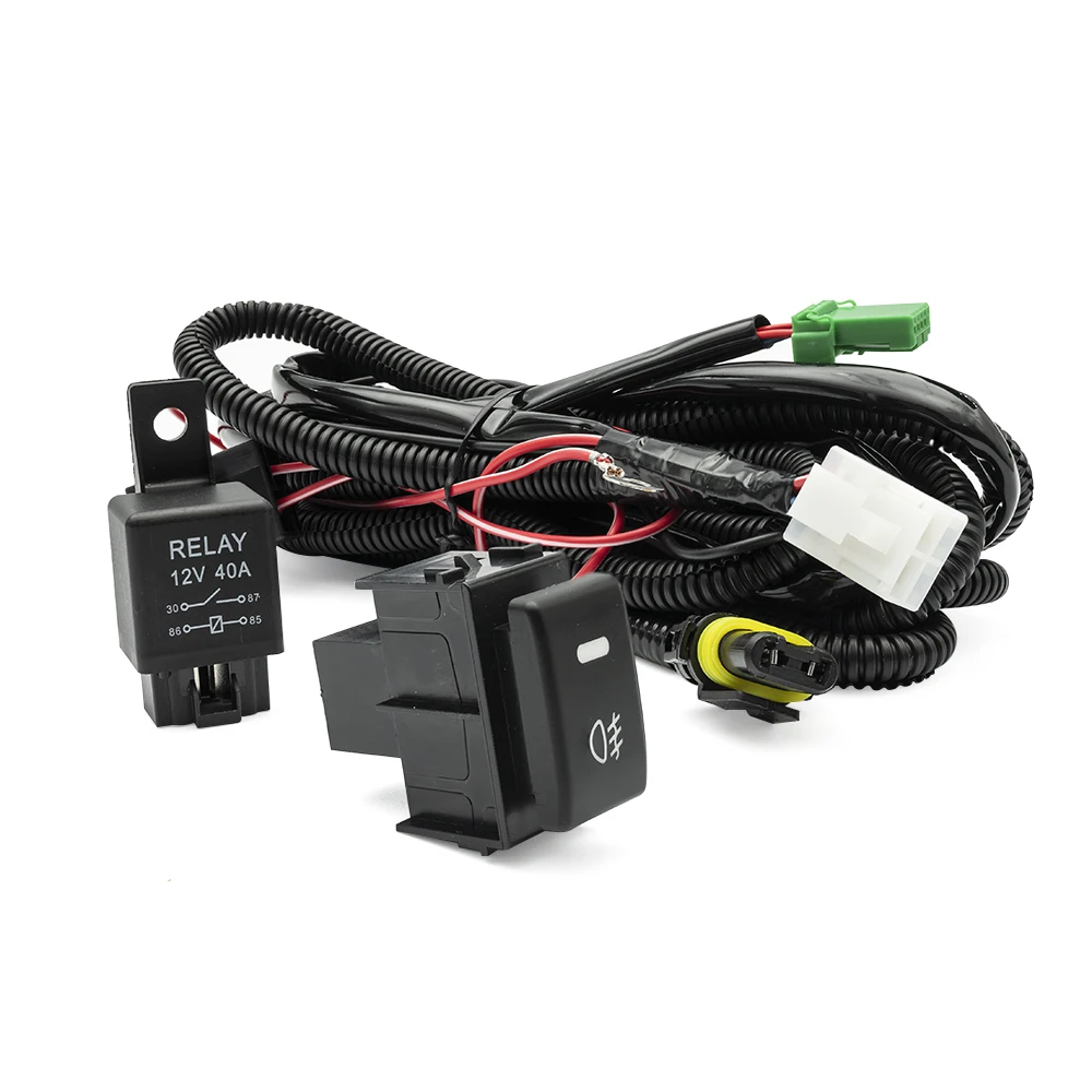 H10/HB4/HIR2 Fog Lights Wiring Harness Socket For Nissan Qashqai J10 350Z 370Z GT-R Infiniti EX35 Wire Connector Relay ON/OFF
H10/HB4/HIR2 Fog Lights Wiring Harness Socket For Nissan Qashqai J10 350Z 370Z GT-R Infiniti EX35 Wire Connector Relay ON/OFF