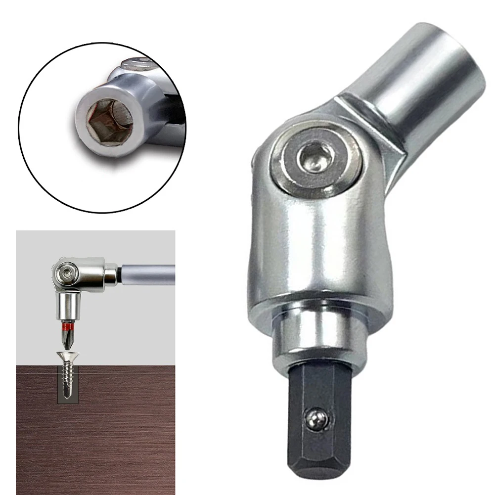 180 Degree Rotation Electric Drill Driver Screwdriver Joint Turning Corner Device Drill Bit Extension Rod Screw Drill Tip
180 Degree Rotation Electric Drill Driver Screwdriver Joint Turning Corner Device Drill Bit Extension Rod Screw Drill Tip