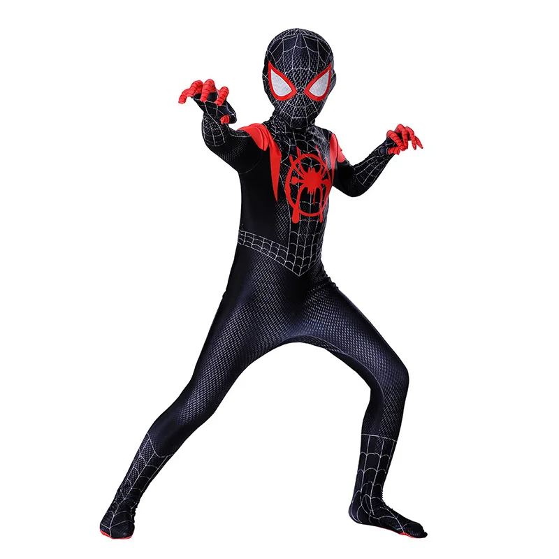 Spider Man Into The Spider Verse Cosplay Costume Bodysuit Zentai Anime Spiderman Miles Costume Superhero Jumpsuits Suit for Kids
Spider Man Into The Spider Verse Cosplay Costume Bodysuit Zentai Anime Spiderman Miles Costume Superhero Jumpsuits Suit for Kids