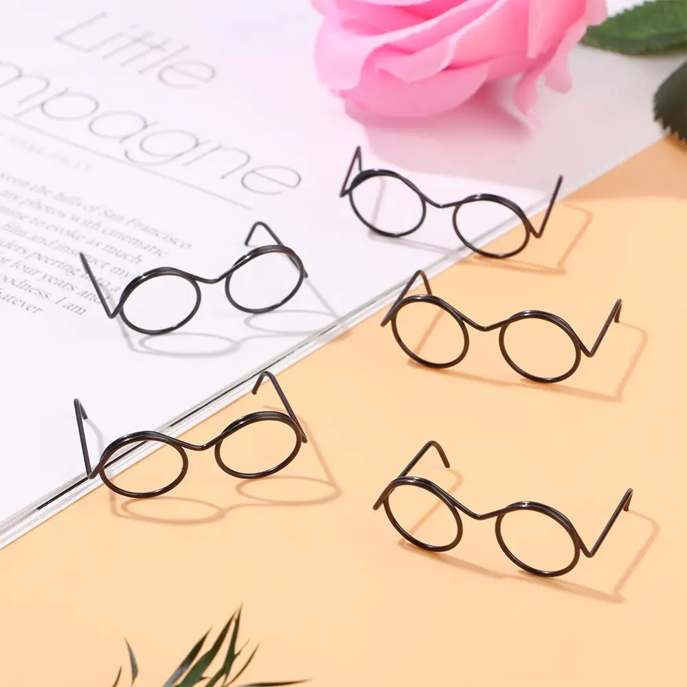 5PCS Round Glasses Frame Dolls Cute Retro Alloy Mini Black Lensless Eyewear Fashion Baby Kids Toys Doll Dressing Accessories
5PCS Round Glasses Frame Dolls Cute Retro Alloy Mini Black Lensless Eyewear Fashion Baby Kids Toys Doll Dressing Accessories