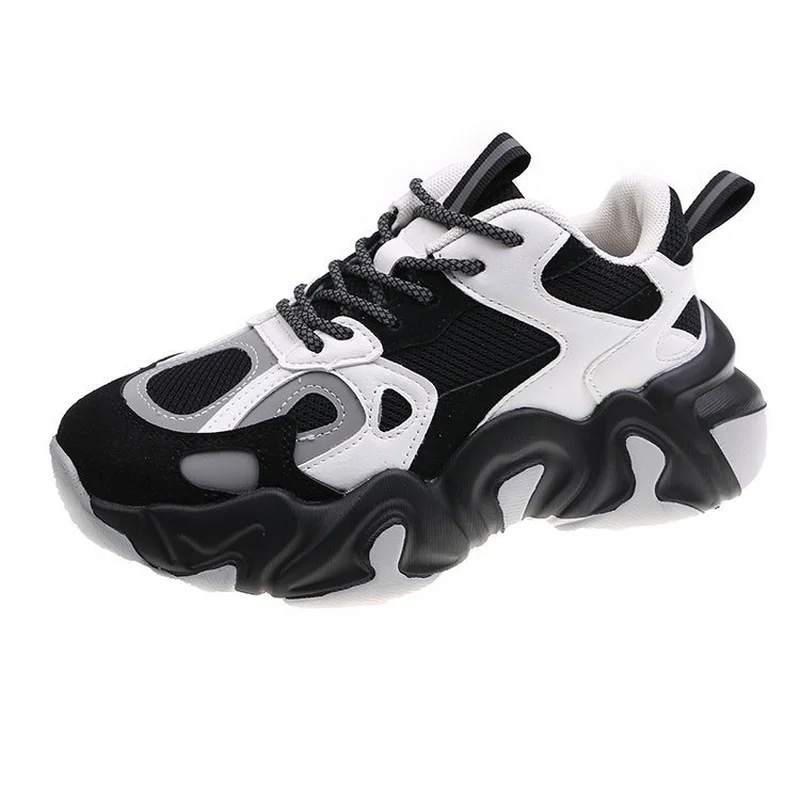 Women Double Deck Bottom Sole Fashion Sneakers Leather Non-slip Wear-resistant Breathable Women's Vulcanized Shoes
Women Double Deck Bottom Sole Fashion Sneakers Leather Non-slip Wear-resistant Breathable Women's Vulcanized Shoes