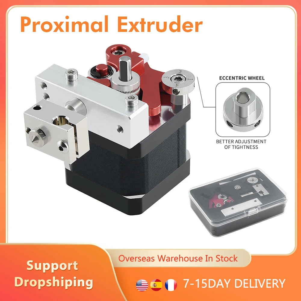 TWO TREES Direct Drive Extruder Support PLA ABS PETG 1.75mm Filament for Ender 3 Pro CR-10 Series 3D Printer Part
TWO TREES Direct Drive Extruder Support PLA ABS PETG 1.75mm Filament for Ender 3 Pro CR-10 Series 3D Printer Part