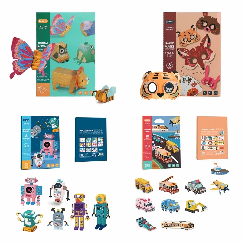 GXMB Kids Interactive Handcraft DIY Paper Puzzle Educational Play Funny Table Toy Best Gift for Indoor/Outdoor Supplies
GXMB Kids Interactive Handcraft DIY Paper Puzzle Educational Play Funny Table Toy Best Gift for Indoor/Outdoor Supplies