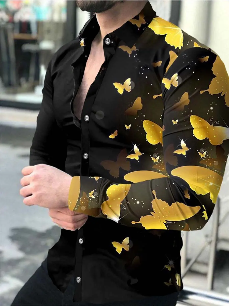 2022 New Men's social shirt Male clothes long sleeve button up shirt designer best quality shirt brands for man luxury Cardigan
2022 New Men's social shirt Male clothes long sleeve button up shirt designer best quality shirt brands for man luxury Cardigan
