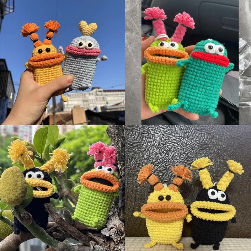Funny Keychains Unique Knitted Sausage Mouth Design Key Holder Useful Keyrings With Storage Bag Cute Doll Keychains Wholesale
Funny Keychains Unique Knitted Sausage Mouth Design Key Holder Useful Keyrings With Storage Bag Cute Doll Keychains Wholesale