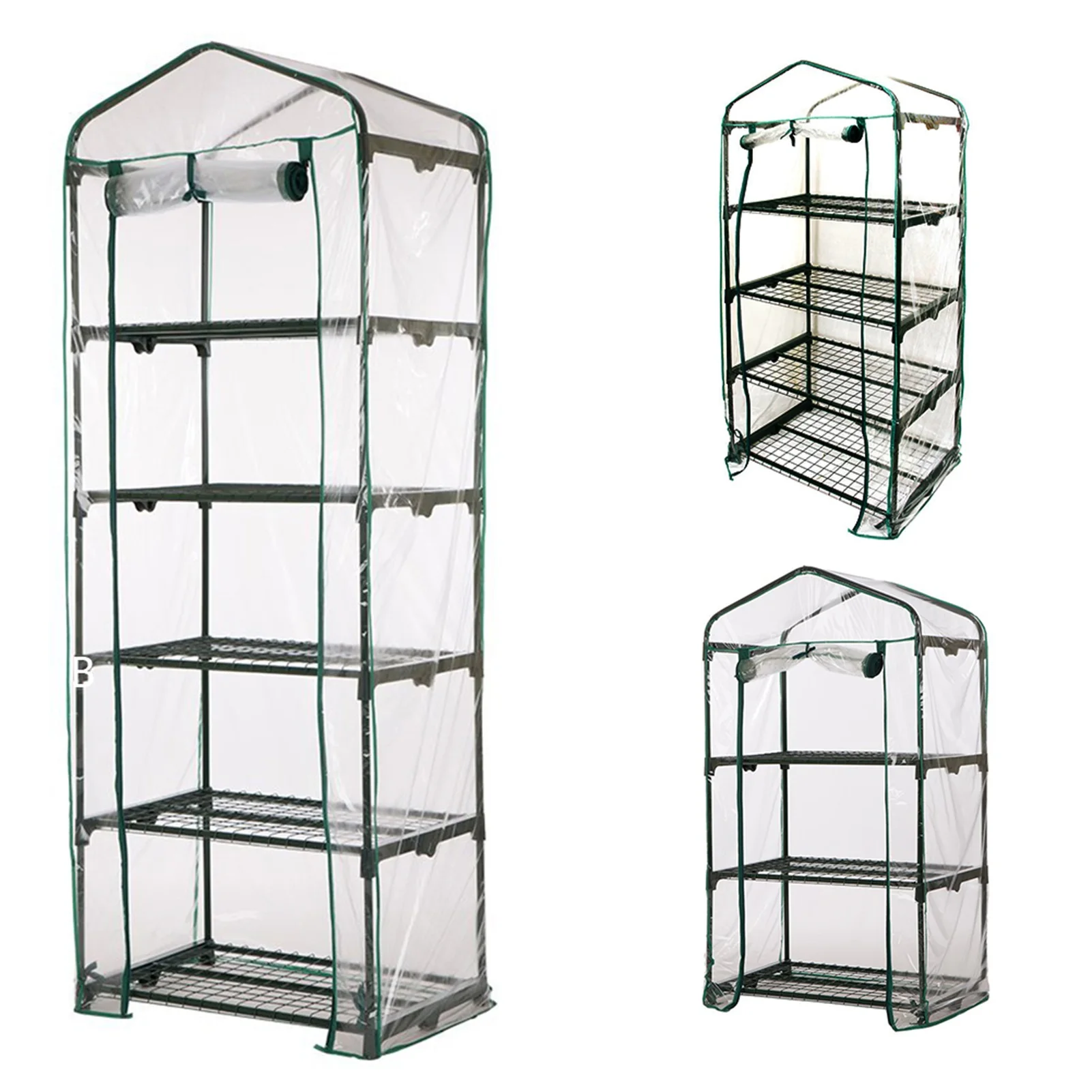 Garden Greenhouse Cover Durable Plant Cover 2/3/4/5 Tier PVC Warm Plant Grow Protect Green House PVC Cover Without Iron Rack
Garden Greenhouse Cover Durable Plant Cover 2/3/4/5 Tier PVC Warm Plant Grow Protect Green House PVC Cover Without Iron Rack