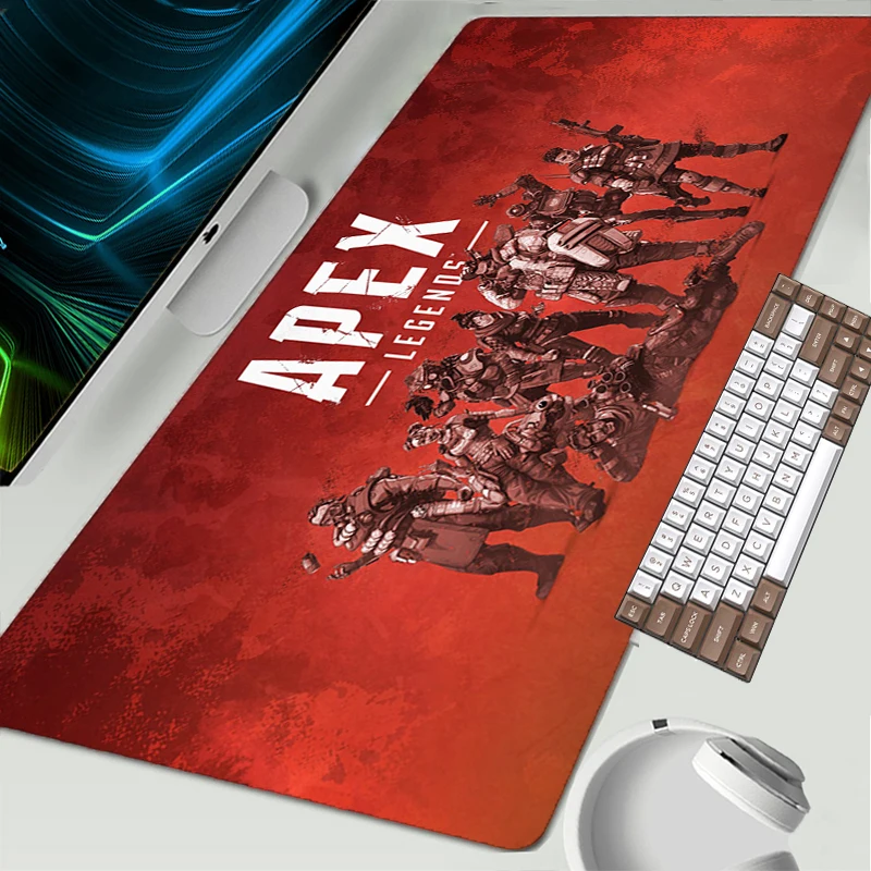 Игровой коврик для мыши для ноутбука APEX Legends коврик для мыши Xxl игровые коврики 900x400 аксессуары для компьютерного стола Противоскользящий кр...
Игровой коврик для мыши для ноутбука APEX Legends коврик для мыши Xxl игровые коврики 900x400 аксессуары для компьютерного стола Противоскользящий кр...