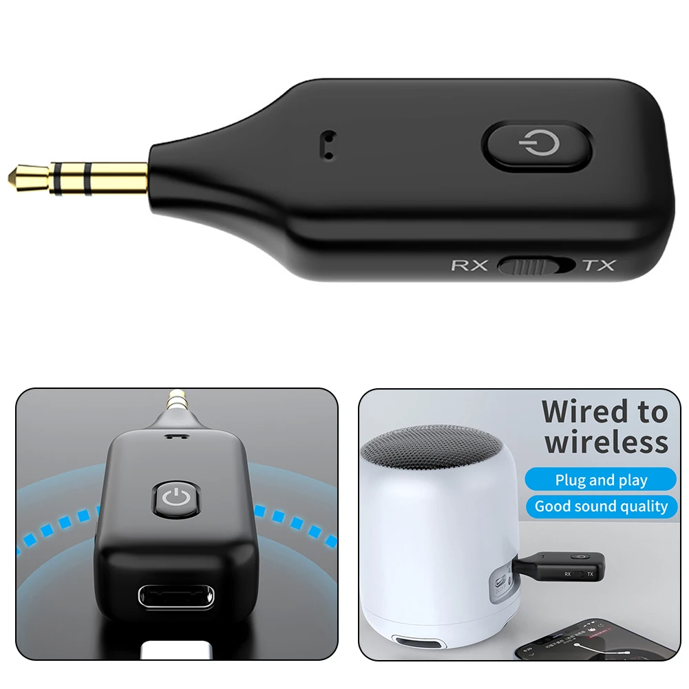 3 In 1 Wireless Bluetooth 5.0 Receiver Transmitter Adapter 3.5mm For Car Music Audio Aux Headphone Reciever Handsfree Calling
3 In 1 Wireless Bluetooth 5.0 Receiver Transmitter Adapter 3.5mm For Car Music Audio Aux Headphone Reciever Handsfree Calling