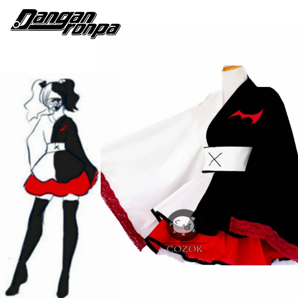 Danganronpa Monokuma cosplay pinafores kimono Female Dresses Halloween Cosplay Csotume Custom Sizes
Danganronpa Monokuma cosplay pinafores kimono Female Dresses Halloween Cosplay Csotume Custom Sizes