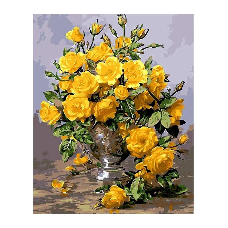Paint By Numbers For Adults,Flowers Acrylic Paint, Paint By Numbers For Adults Beginner Without Frame, Home Wall Decor
Paint By Numbers For Adults,Flowers Acrylic Paint, Paint By Numbers For Adults Beginner Without Frame, Home Wall Decor
