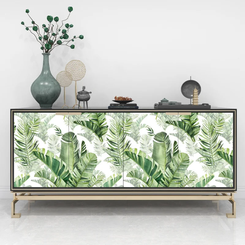 Peel And Stick Removable Rainforest Green Leaves Self-Adhesive Waterproof Wallpaper For Home Decoration Furniture Sticker
Peel And Stick Removable Rainforest Green Leaves Self-Adhesive Waterproof Wallpaper For Home Decoration Furniture Sticker