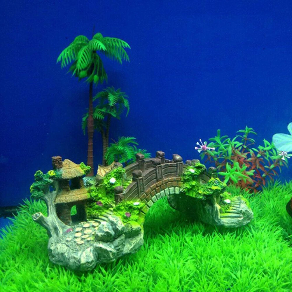 Fake Aquarium Water Bridge Ornament Fish Tank Synthetic Resin Decor Non-toxic Ornament Decoration Aquarium Accessories Garden
Fake Aquarium Water Bridge Ornament Fish Tank Synthetic Resin Decor Non-toxic Ornament Decoration Aquarium Accessories Garden