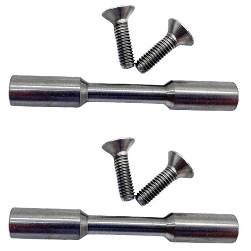 2X Titanium Alloy Bicycle Rear Fork Pivot Assembly And Bolts Set For Bike Brompton/3Sixty Bike Parts
2X Titanium Alloy Bicycle Rear Fork Pivot Assembly And Bolts Set For Bike Brompton/3Sixty Bike Parts