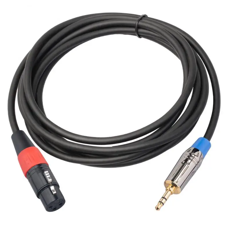 Gold Plated Hifi Audio Card Adapter Cable High-fidelity Transmission Noise Reduction 3.5mm To Xlr Female Audio Cable Hifi
Gold Plated Hifi Audio Card Adapter Cable High-fidelity Transmission Noise Reduction 3.5mm To Xlr Female Audio Cable Hifi
